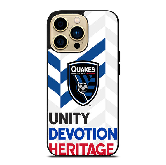 SAN JOSE EARTHQUAKES LOGO iPhone 14 Pro Max Case Cover