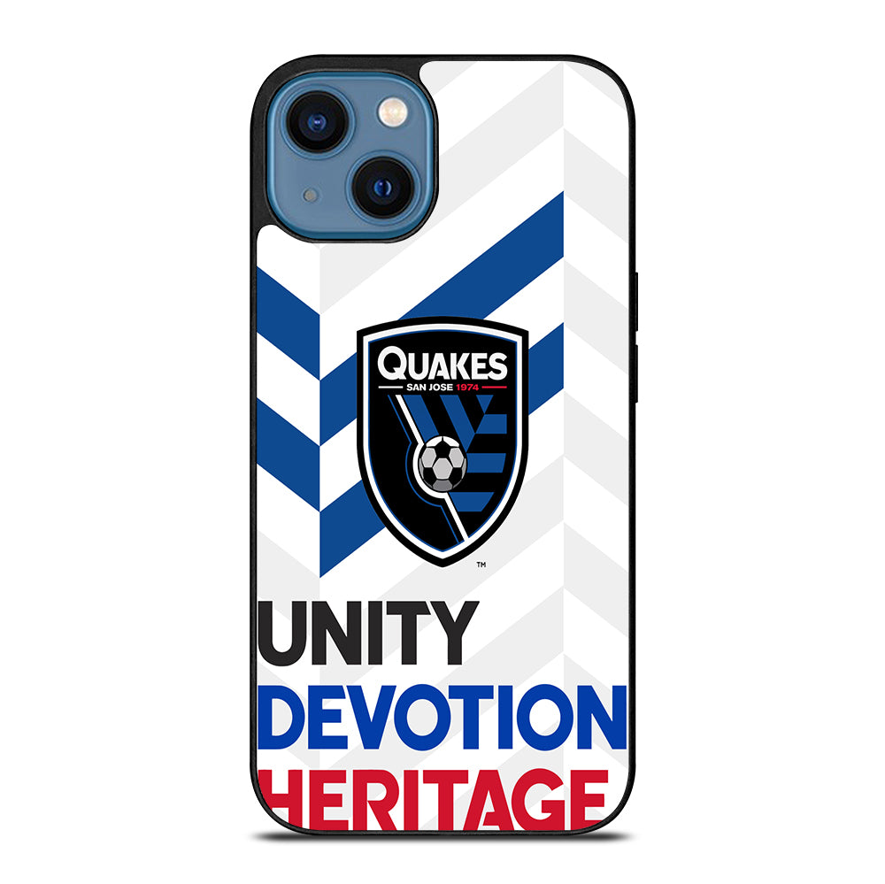 SAN JOSE EARTHQUAKES LOGO iPhone 14 Case Cover