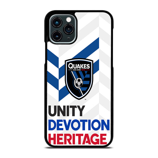 SAN JOSE EARTHQUAKES LOGO iPhone 11 Pro Case Cover