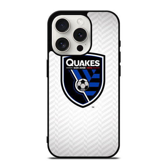 SAN JOSE EARTHQUAKES SYMBOL iPhone 15 Pro Case Cover