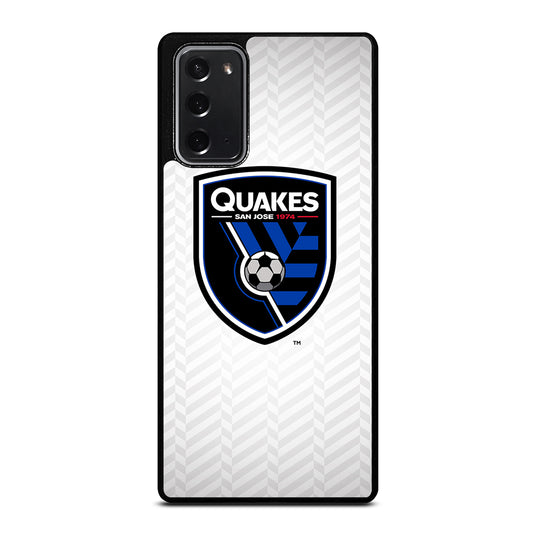 SAN JOSE EARTHQUAKES SYMBOL Samsung Galaxy Note 20 Case Cover