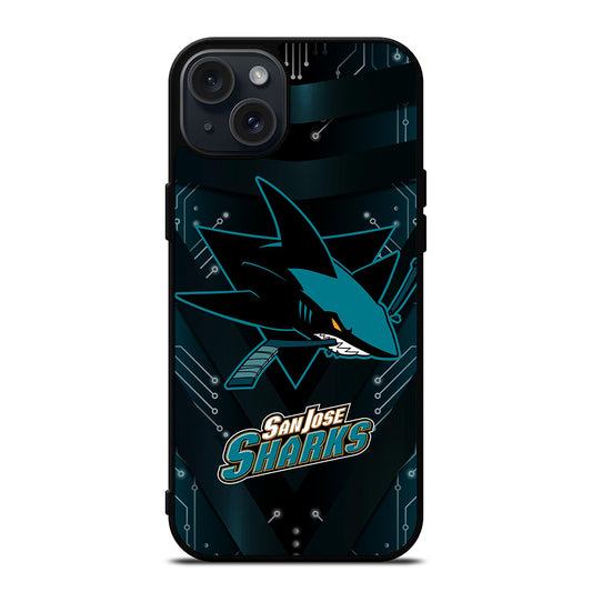 SAN JOSE SHARKS LOGO iPhone 15 Plus Case Cover