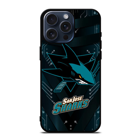 SAN JOSE SHARKS LOGO iPhone 15 Pro Max Case Cover