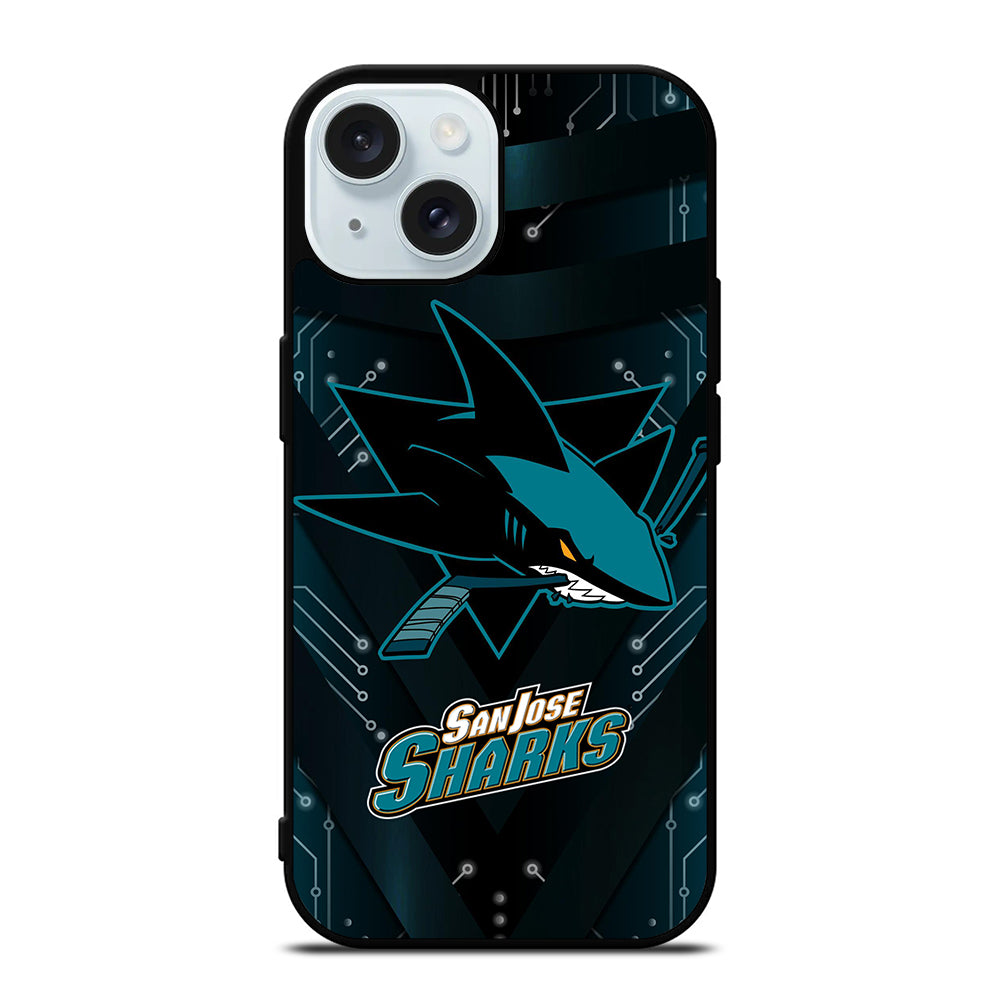 SAN JOSE SHARKS LOGO iPhone 15 Case Cover