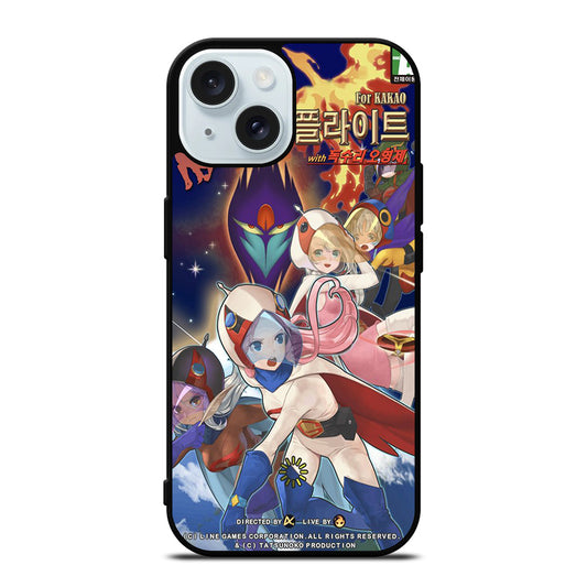 SCIENCE NINJA TEAM GATCHAMAN 3 iPhone 15 Case Cover