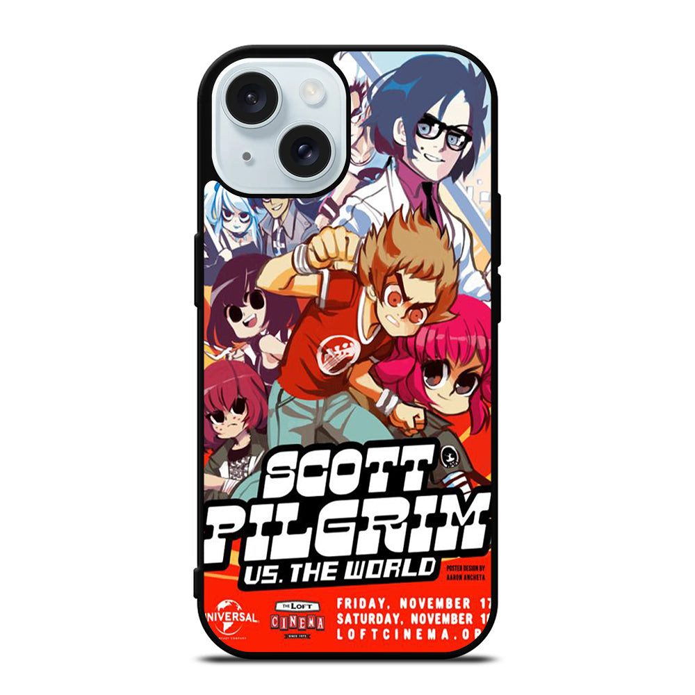 SCOTT PILGRIM CARTOON 2 iPhone 15 Case Cover