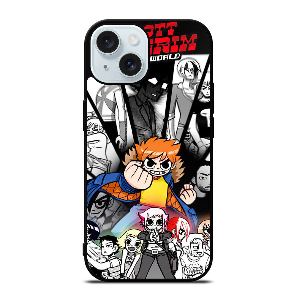SCOTT PILGRIM CARTOON 3 iPhone 15 Case Cover
