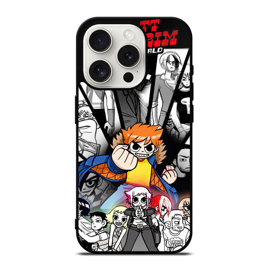 SCOTT PILGRIM CARTOON 3 iPhone 15 Pro Case Cover