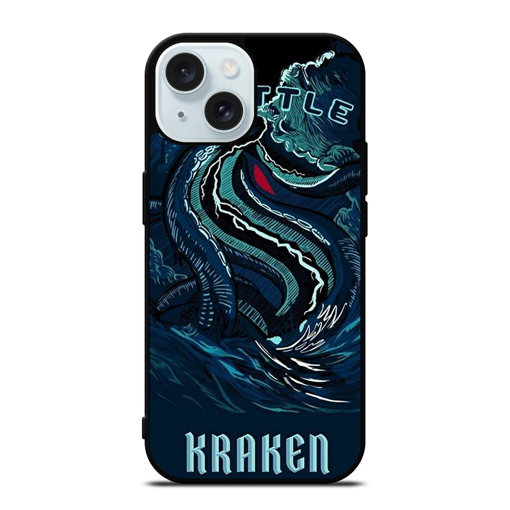 SEATTLE KRAKEN NHL 1 iPhone 15 Case Cover
