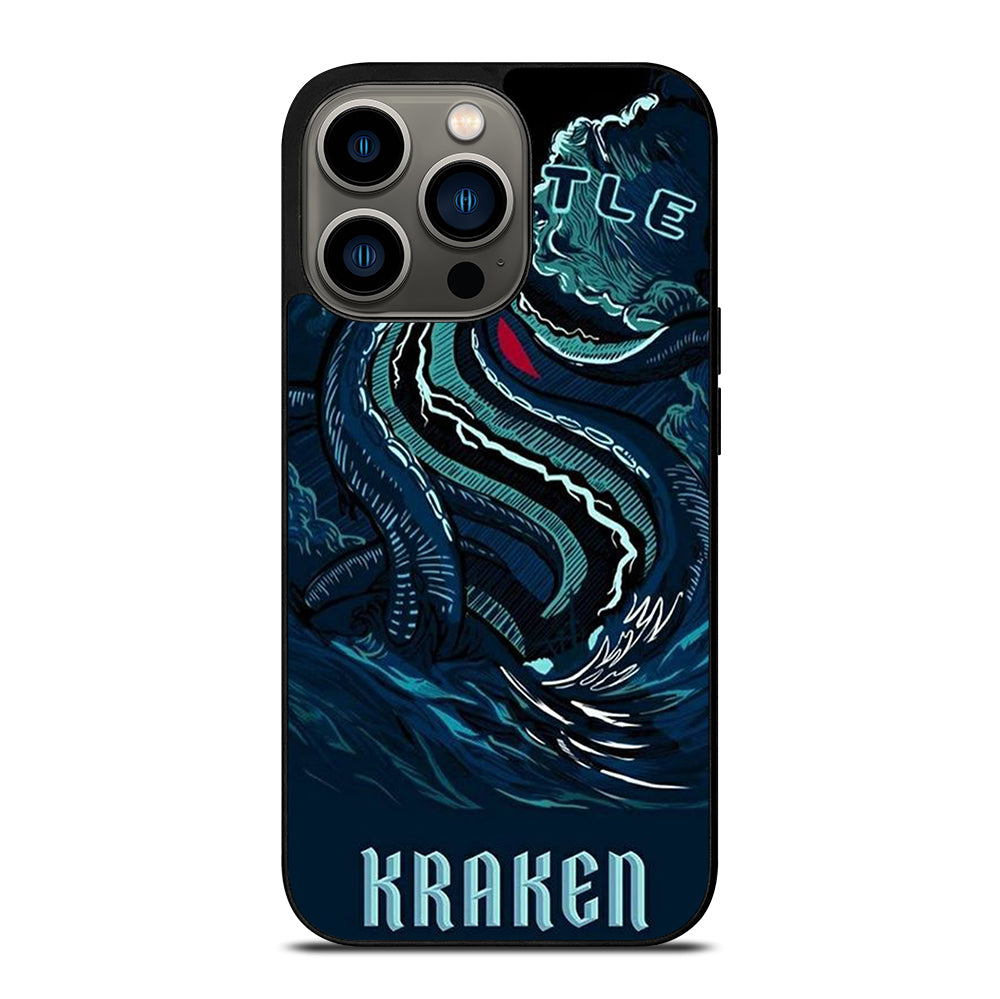 SEATTLE KRAKEN NHL 1 iPhone 13 Pro Case Cover