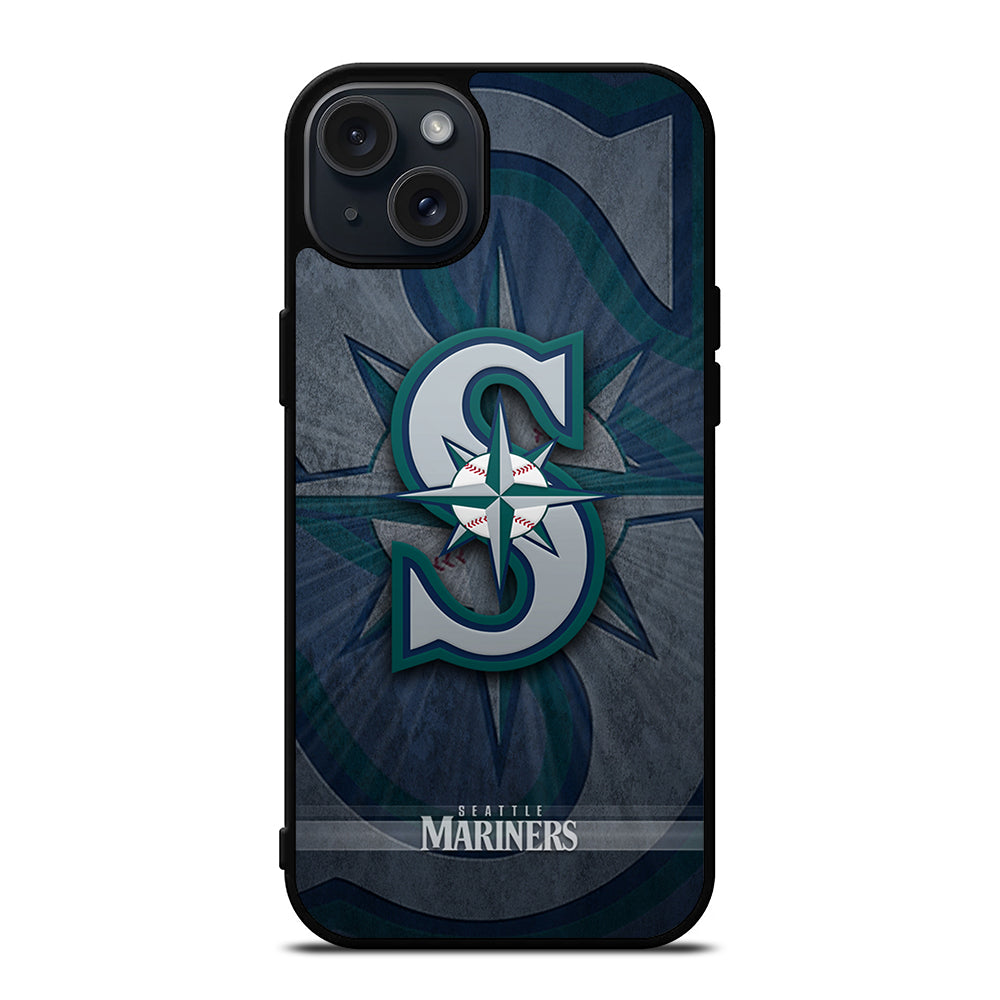 SEATTLE MARINERS MLB LOGO 1 iPhone 15 Plus Case Cover