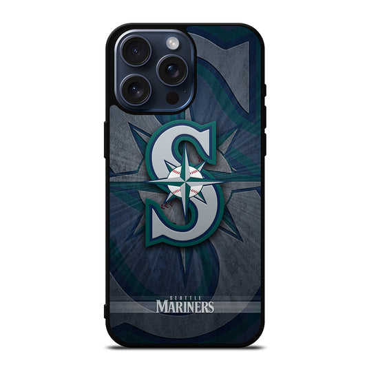 SEATTLE MARINERS MLB LOGO 1 iPhone 15 Pro Max Case Cover