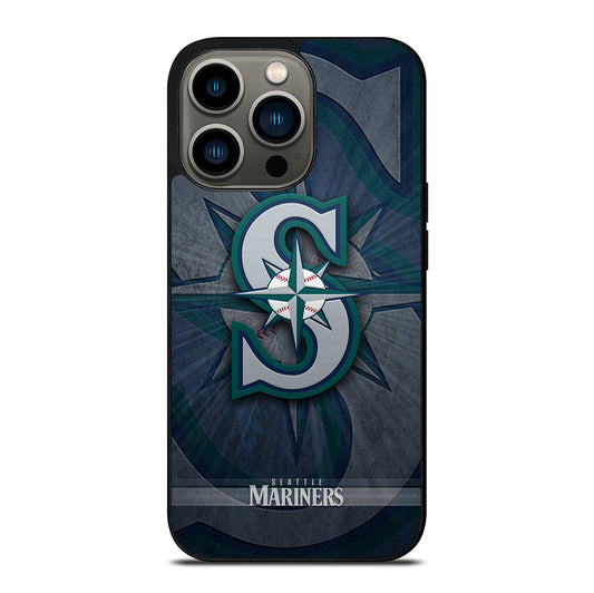 SEATTLE MARINERS MLB LOGO 1 iPhone 13 Pro Case Cover