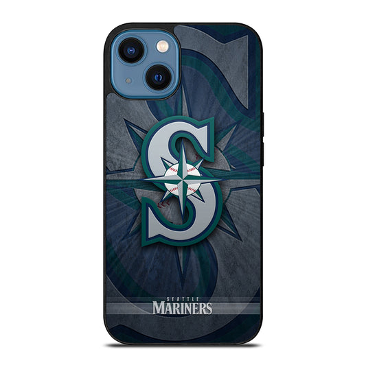 SEATTLE MARINERS MLB LOGO 1 iPhone 14 Case Cover