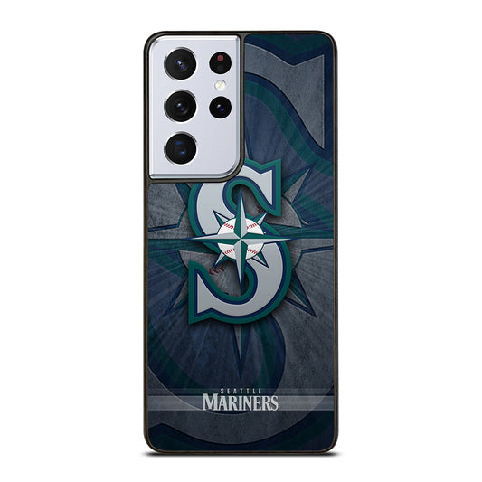 SEATTLE MARINERS MLB LOGO 1 Samsung Galaxy S21 Ultra Case Cover