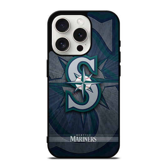 SEATTLE MARINERS MLB LOGO 1 iPhone 15 Pro Case Cover