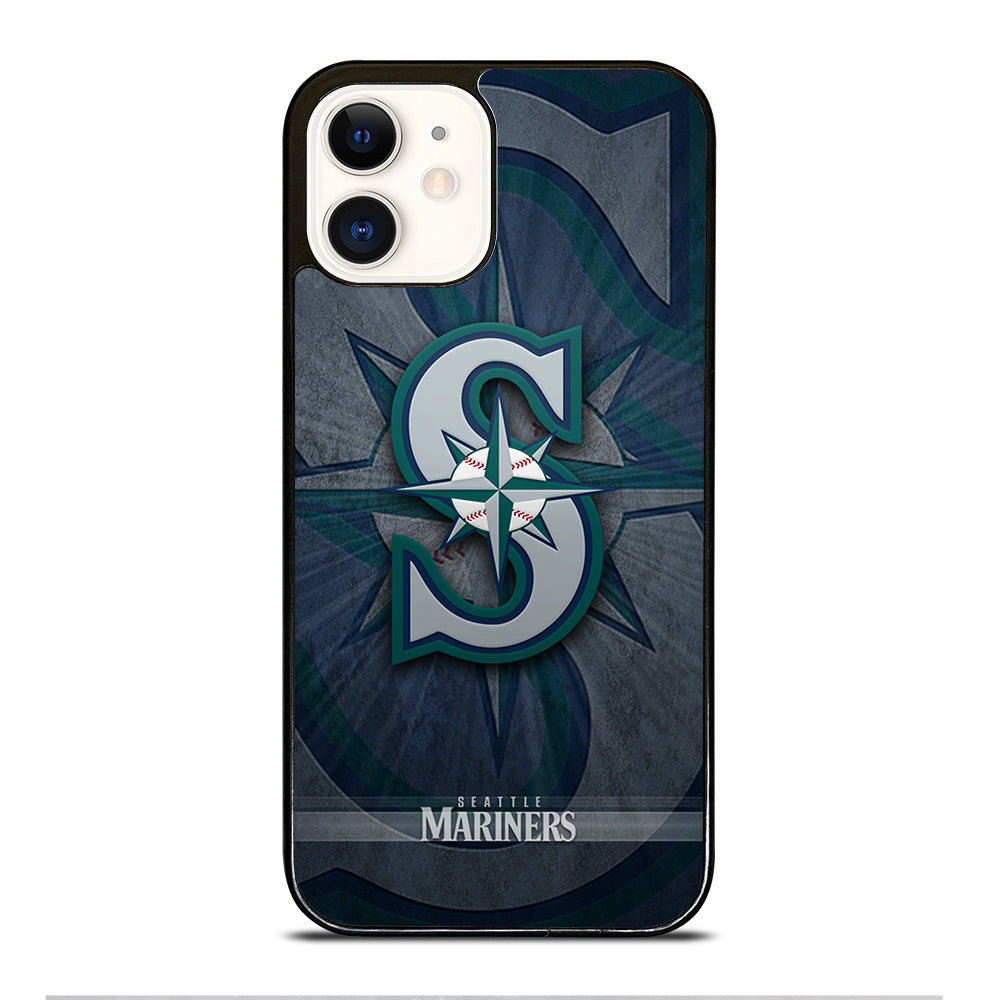 SEATTLE MARINERS MLB LOGO 1 iPhone 12 Case Cover