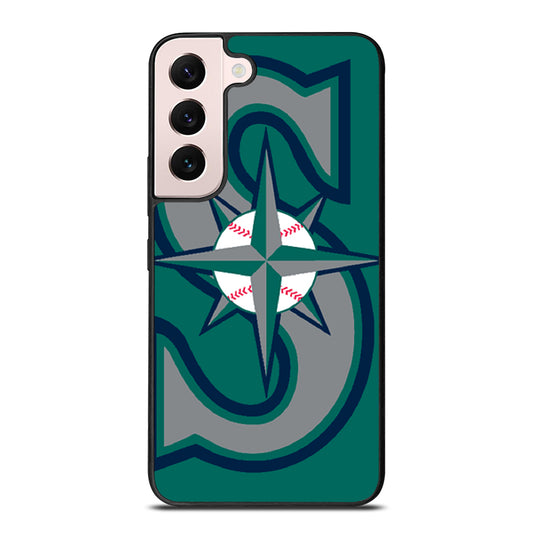 SEATTLE MARINERS MLB LOGO 3 Samsung Galaxy S22 Plus Case Cover