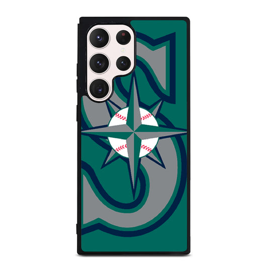 SEATTLE MARINERS MLB LOGO 3 Samsung Galaxy S23 Ultra Case Cover