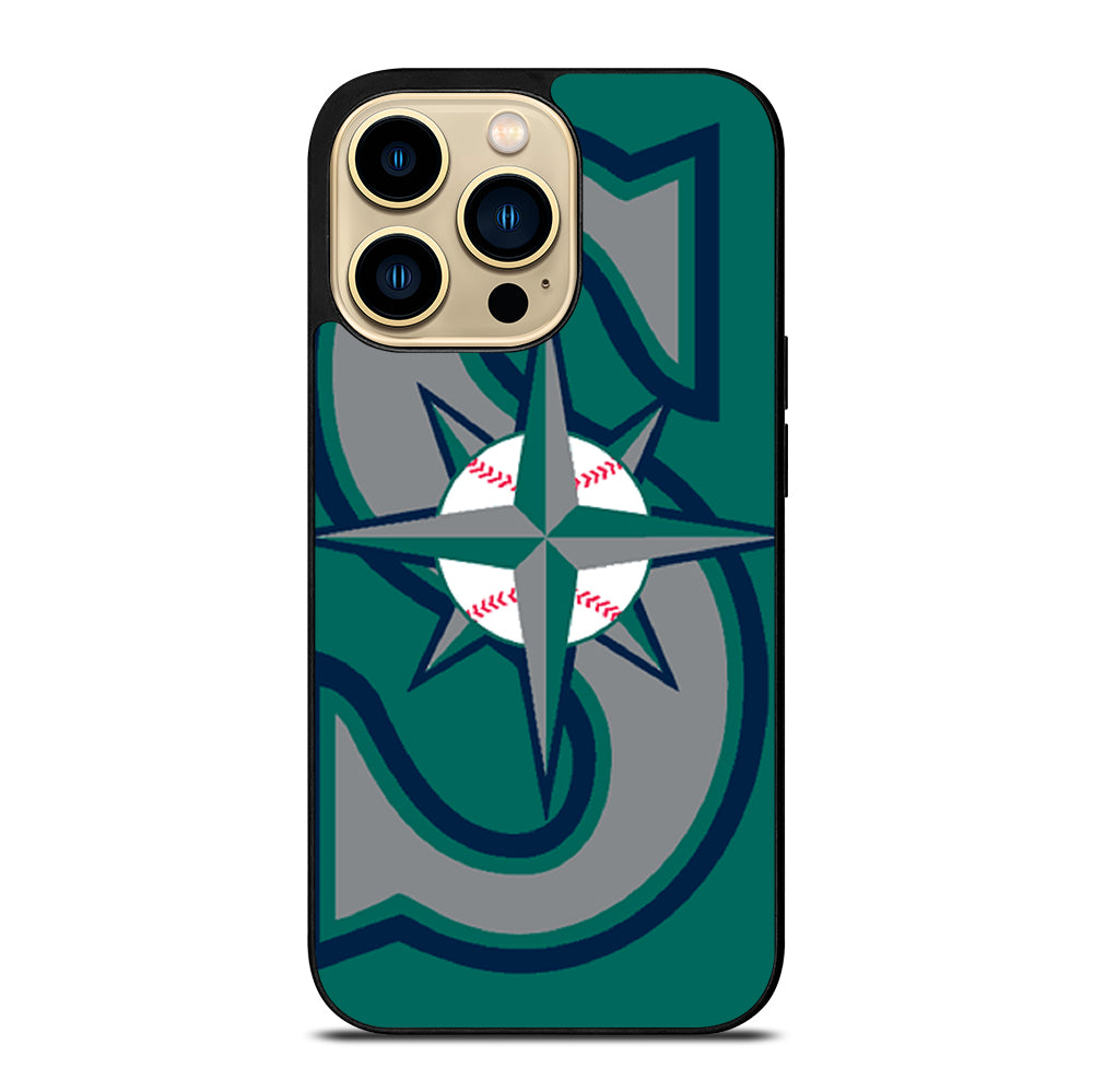 SEATTLE MARINERS MLB LOGO 3 iPhone 14 Pro Max Case Cover
