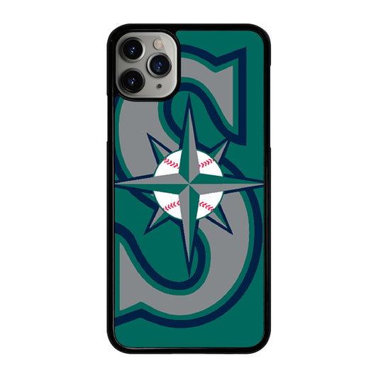 SEATTLE MARINERS MLB LOGO 3 iPhone 11 Pro Max Case Cover