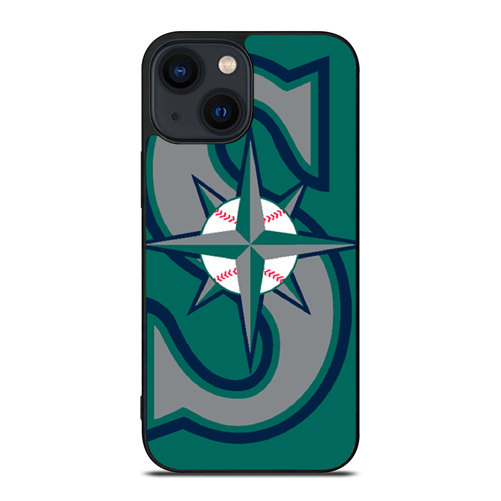 SEATTLE MARINERS MLB LOGO 3 iPhone 14 Plus Case Cover
