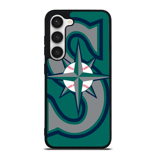 SEATTLE MARINERS MLB LOGO 3 Samsung Galaxy S23 Case Cover