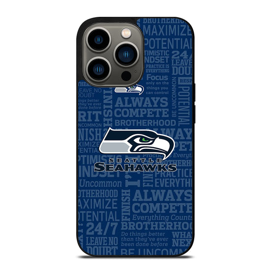 SEATTLE SEAHAWKS ICON iPhone 13 Pro Case Cover
