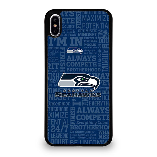 SEATTLE SEAHAWKS ICON iPhone XS Max Case Cover