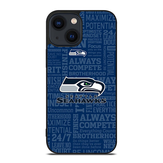 SEATTLE SEAHAWKS ICON iPhone 14 Plus Case Cover