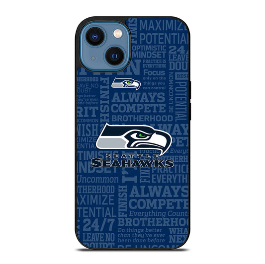 SEATTLE SEAHAWKS ICON iPhone 14 Case Cover