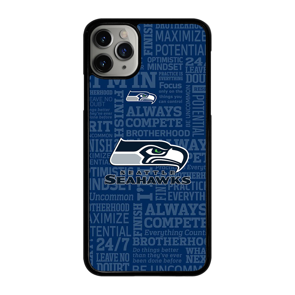 SEATTLE SEAHAWKS ICON iPhone 11 Pro Max Case Cover