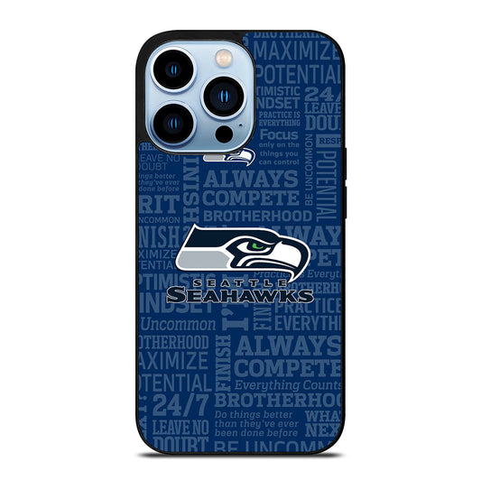 SEATTLE SEAHAWKS ICON iPhone 13 Pro Max Case Cover