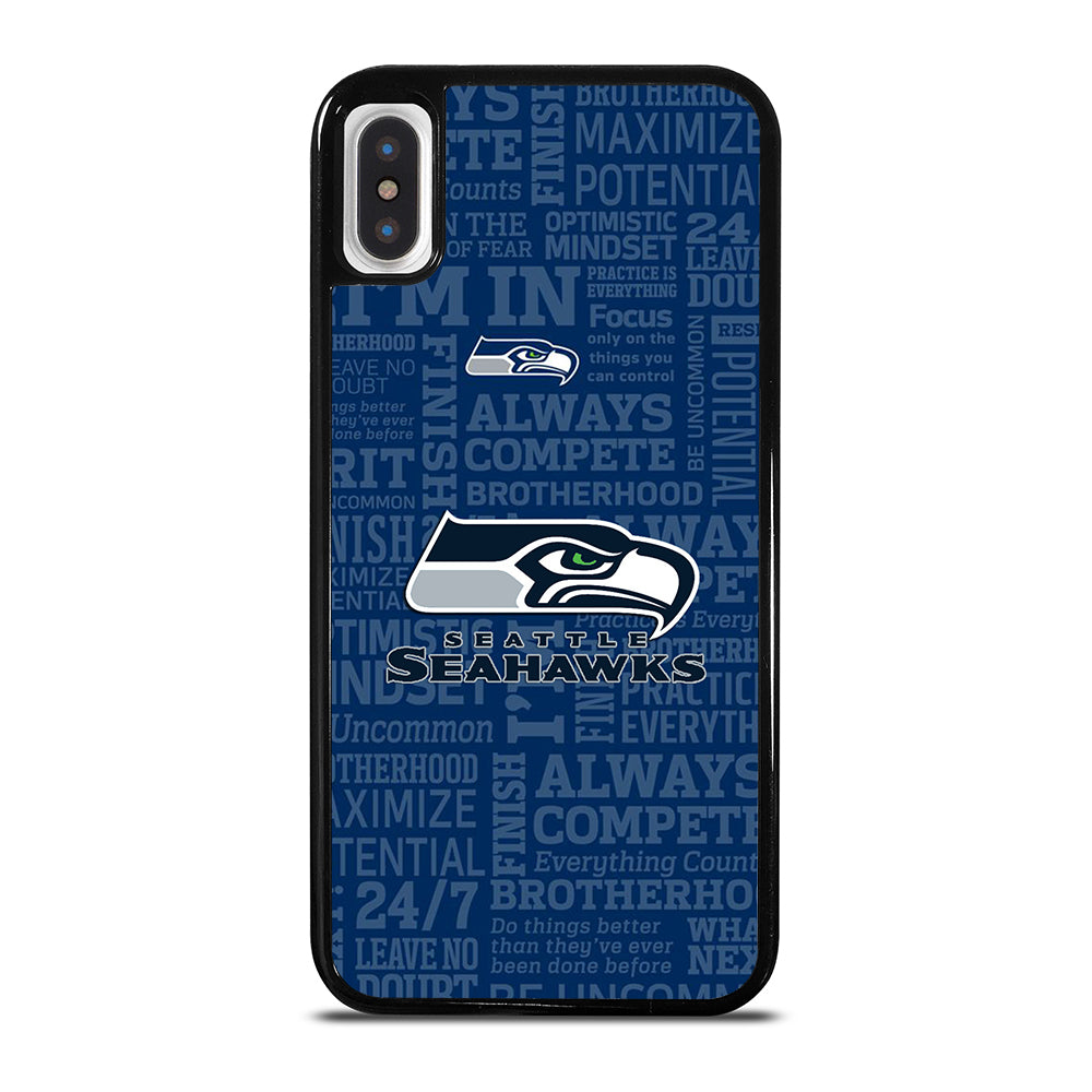 SEATTLE SEAHAWKS ICON iPhone X / XS Case Cover