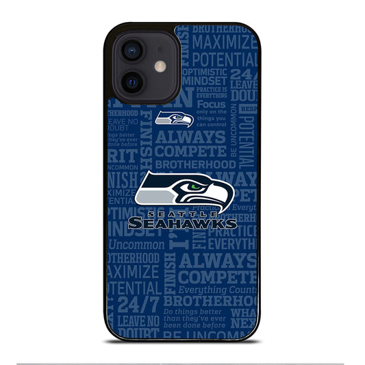 SEATTLE SEAHAWKS ICON iPhone 12 Mini Case Cover