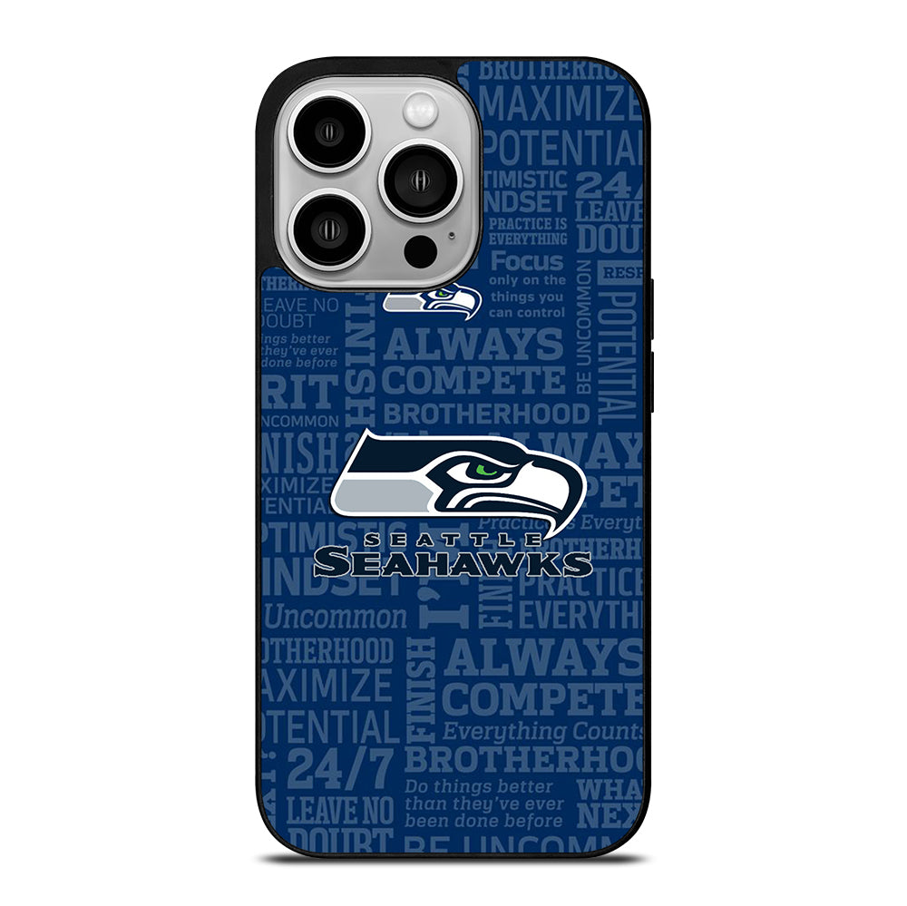 SEATTLE SEAHAWKS ICON iPhone 14 Pro Case Cover