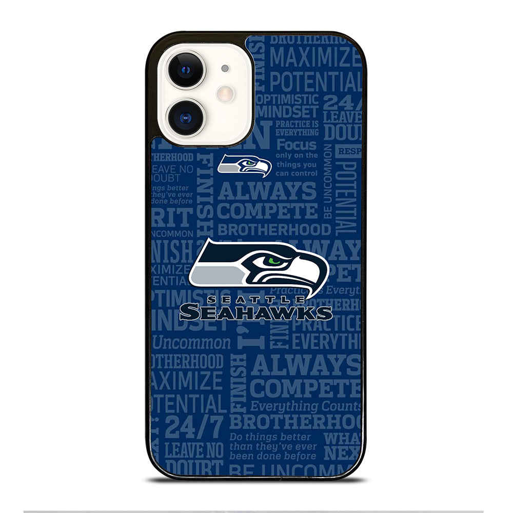 SEATTLE SEAHAWKS ICON iPhone 12 Case Cover