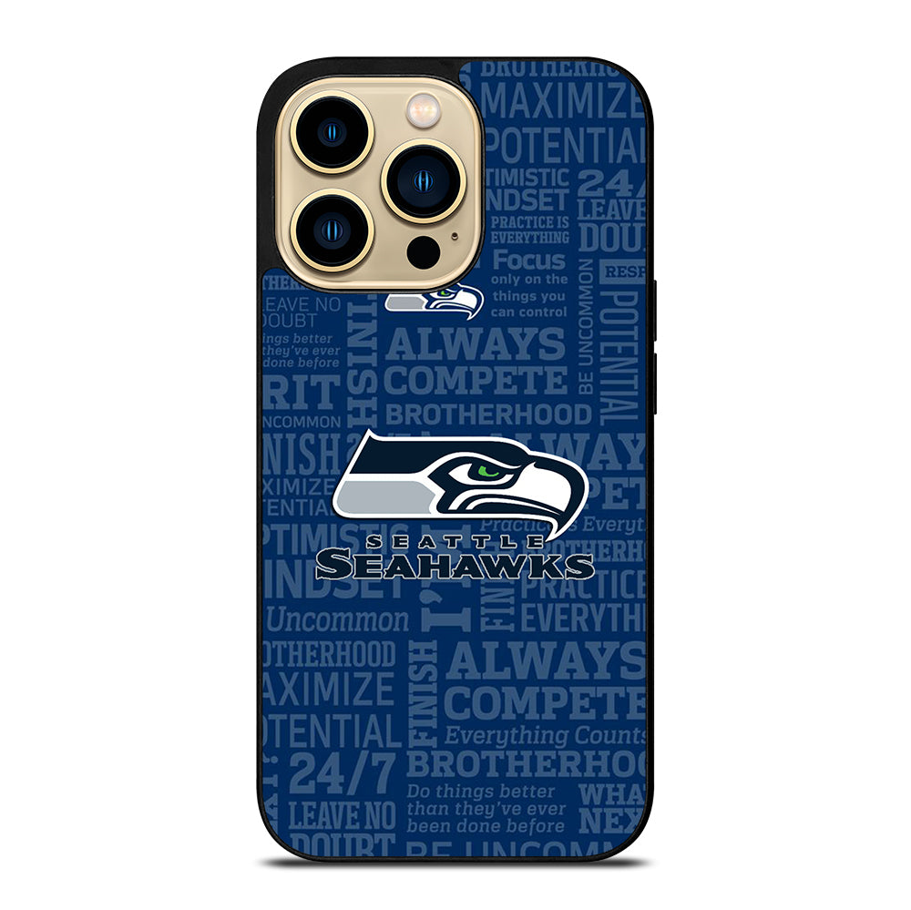 SEATTLE SEAHAWKS ICON iPhone 14 Pro Max Case Cover