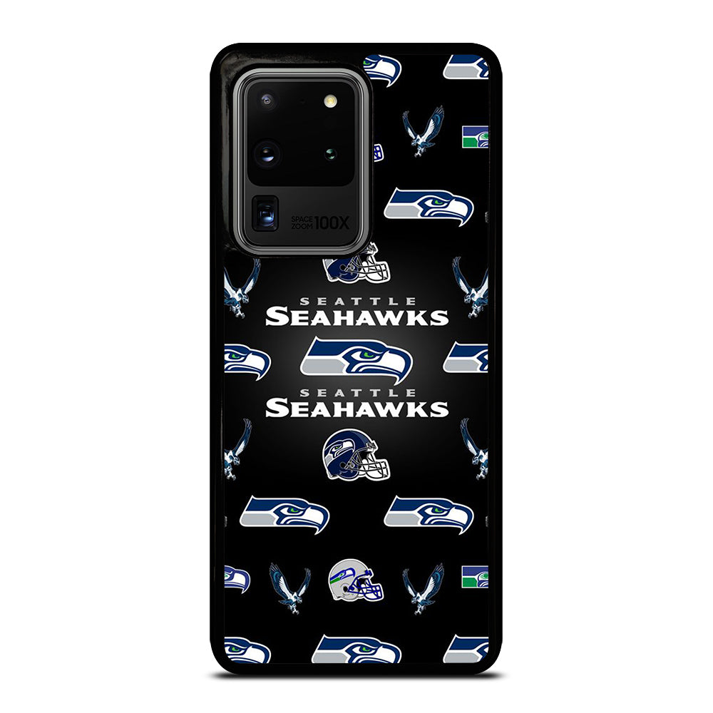 SEATTLE SEAHAWKS PATTERN Samsung Galaxy S20 Ultra Case Cover