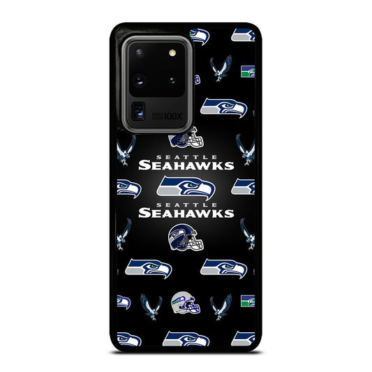 SEATTLE SEAHAWKS PATTERN Samsung Galaxy S20 Ultra Case Cover