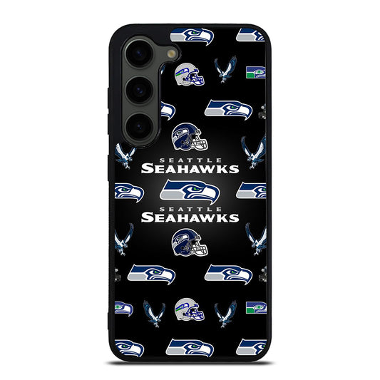 SEATTLE SEAHAWKS PATTERN Samsung Galaxy S23 Plus Case Cover