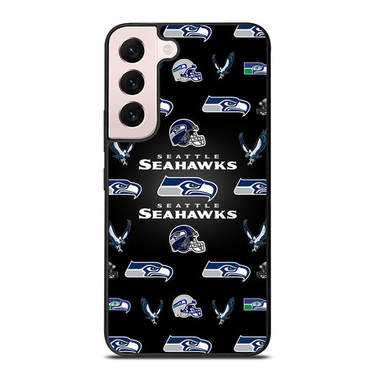 SEATTLE SEAHAWKS PATTERN Samsung Galaxy S22 Plus Case Cover