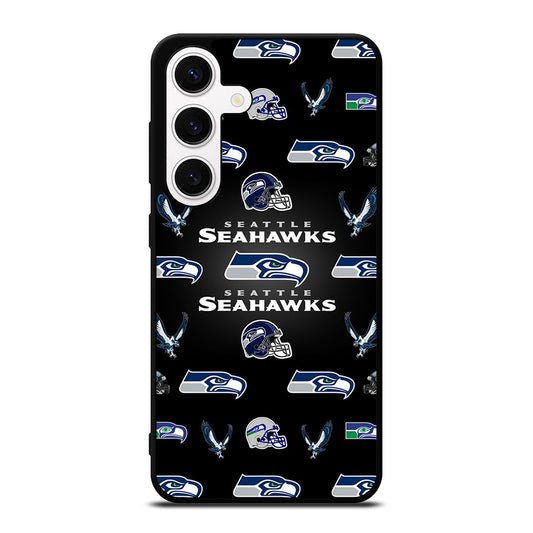SEATTLE SEAHAWKS PATTERN Samsung Galaxy S24 Case Cover