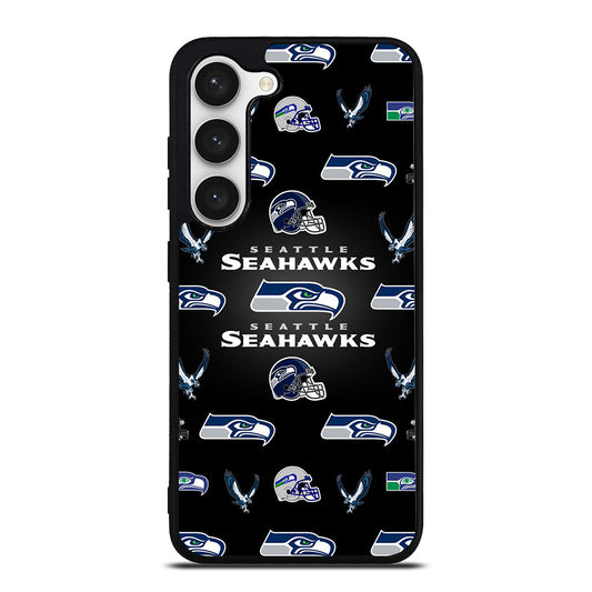 SEATTLE SEAHAWKS PATTERN Samsung Galaxy S23 Case Cover