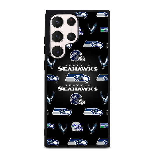 SEATTLE SEAHAWKS PATTERN Samsung Galaxy S23 Ultra Case Cover