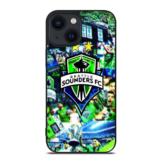 SEATTLE SOUNDERS FOOTBALL iPhone 14 Plus Case Cover