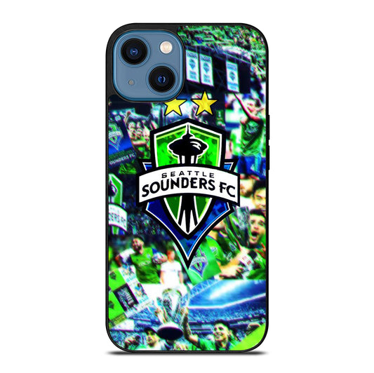 SEATTLE SOUNDERS FOOTBALL iPhone 14 Case Cover