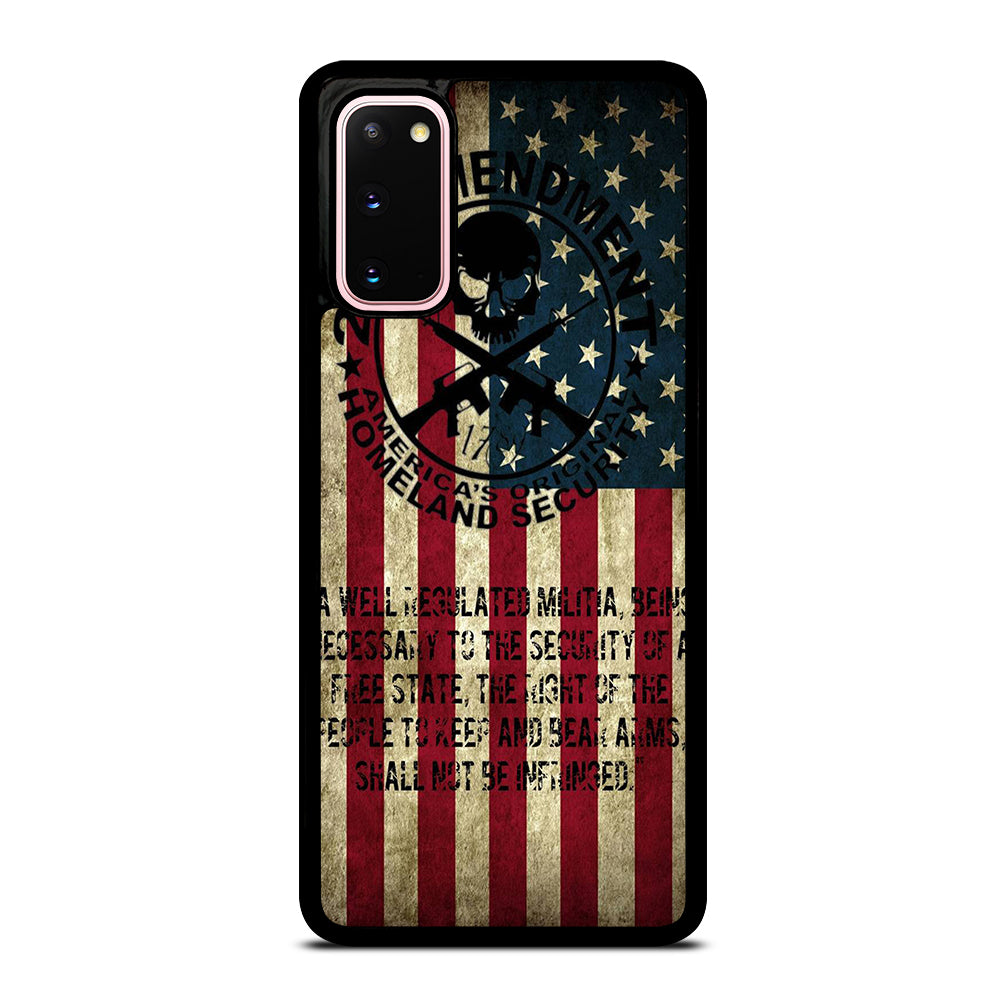 SECOND AMENDMENT AMERICAN GUN 3 Samsung Galaxy S20 Case Cover