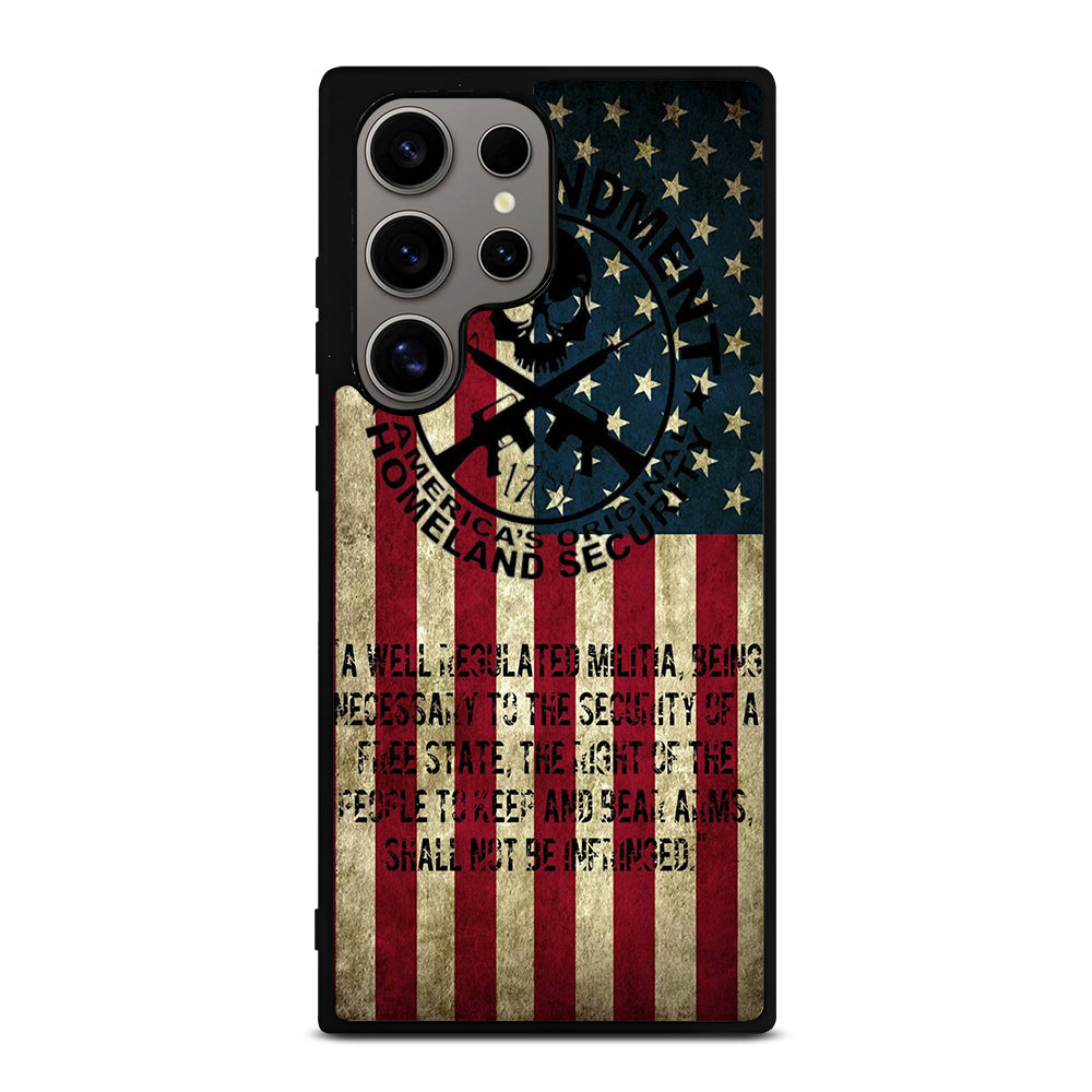 SECOND AMENDMENT AMERICAN GUN 3 Samsung Galaxy S24 Ultra Case Cover