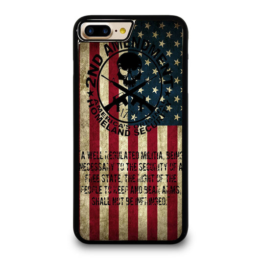 SECOND AMENDMENT AMERICAN GUN 3 iPhone 7 / 8 Plus Case Cover
